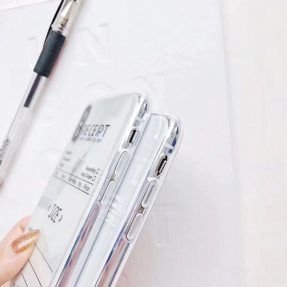 [❤️️Sales] NEW iPhone 11/Pro/Max/XR/XS/7/8/Plus Receipt case - Picture 2 of 4